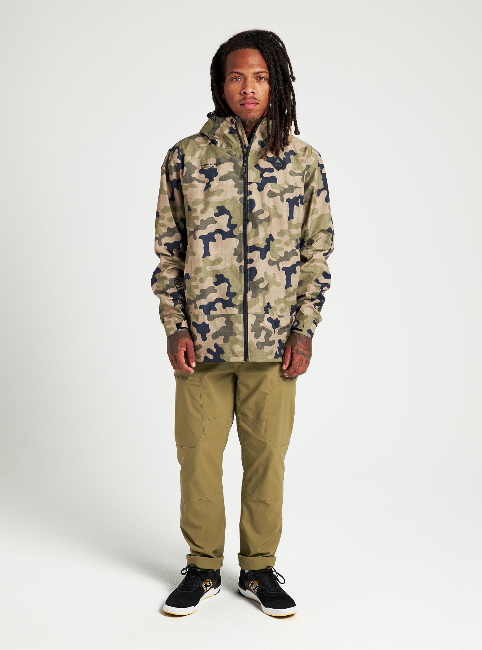 メンズ Burton GORE-TEX パックライト レインジャケット | Burton.com