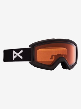 Anon Helix 2.0 Goggles Non-Mirror - Low Bridge Fit shown in Frame: Black, Lens: Amber (55% / S1)