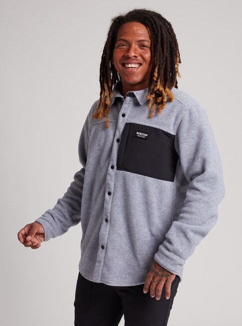 メンズ Burton ハース フリース シャツ Burton Com Winter 22 Jp