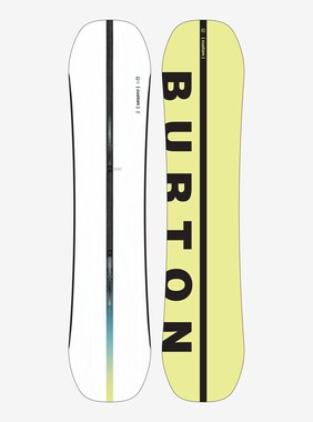Kids' Burton Custom Smalls Camber Snowboard shown in 125
