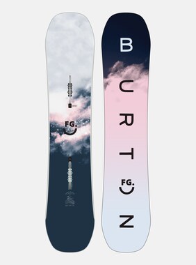 Kids' Burton Feelgood Smalls Camber Snowboard shown in NO COLOR