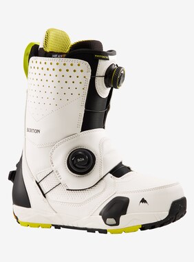 Men's Burton Photon Step On® Snowboard Boots - Wide shown in Stout White / Yellow