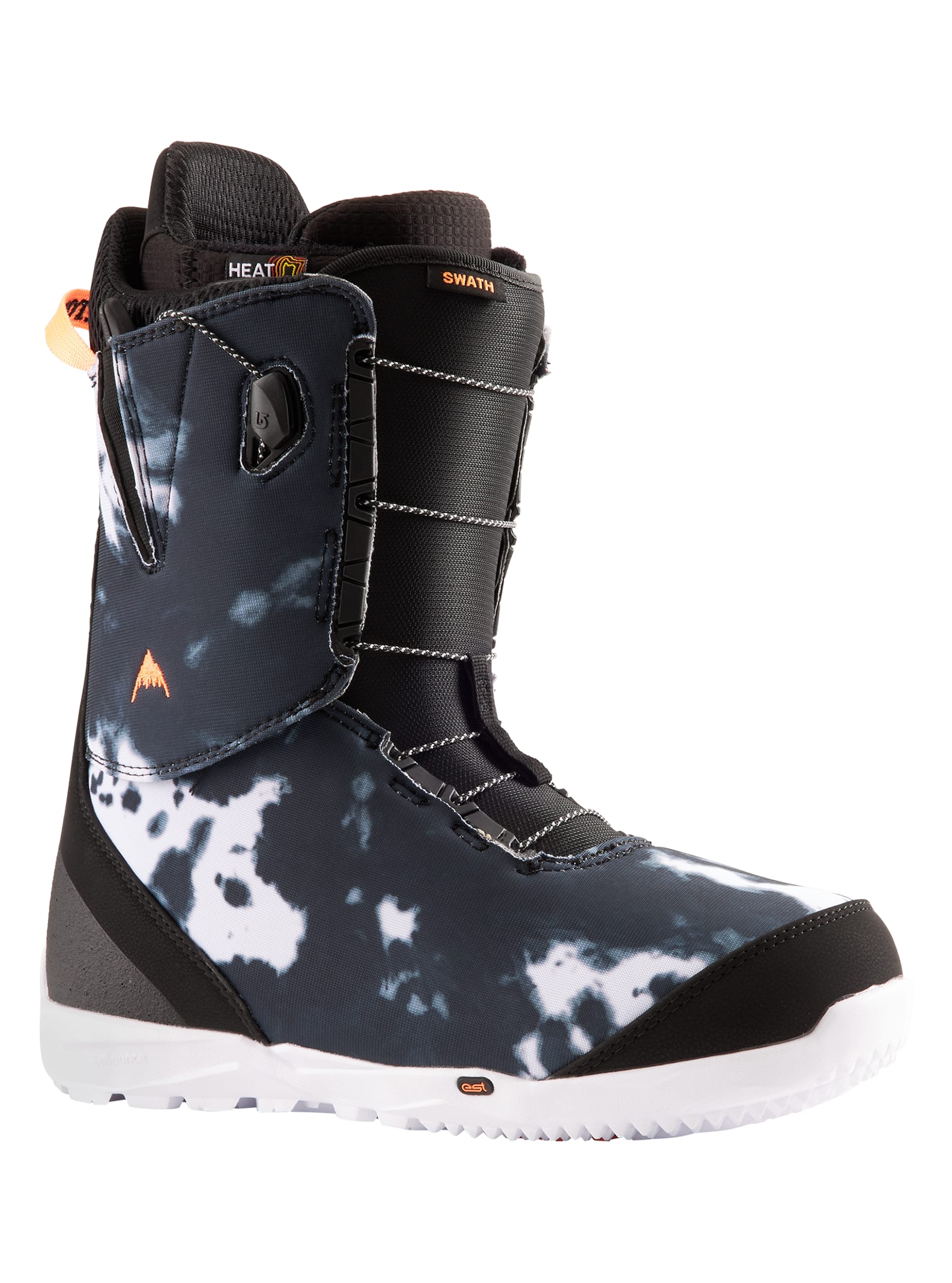 Burton Womens Mint Boa Snowboard Boots 10 Midnite Blue/Multi 