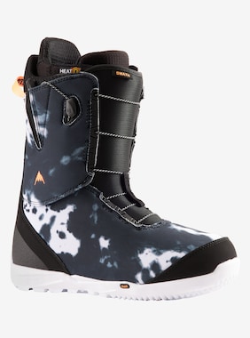 Men's Burton Swath Snowboard Boots shown in Black / Print
