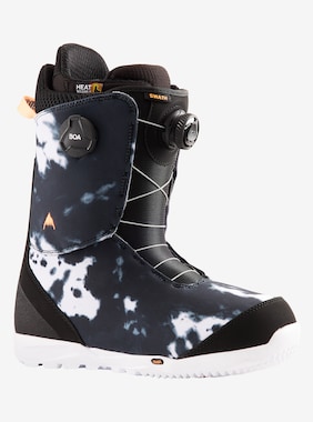 Men's Swath BOA® Snowboard Boots shown in Black / Print