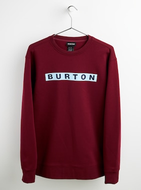 Burton Vault Crew Sweatshirt shown in Mulled Berry