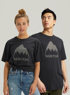 Burton Mountain High Short Sleeve T-Shirt shown in True Black