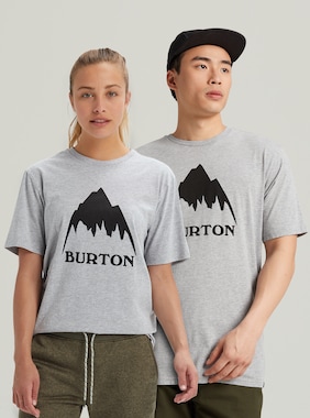 Burton Mountain High Short Sleeve T-Shirt shown in Gray Heather