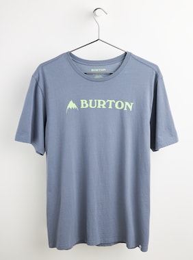 Burton Horizontal Mountain Short Sleeve T-Shirt shown in Folkstone Gray