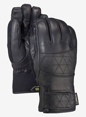 Women's Burton GORE-TEX Leather Gondy Glove shown in True Black
