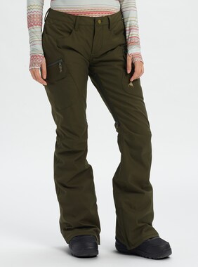 Women's Burton Gloria Insulated Pant shown in Forest Night