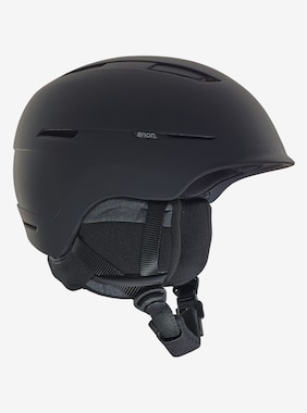 Anon Invert Helmet - Round Fit shown in Black