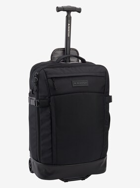 Burton Multipath 40L Carry-On Travel Bag shown in True Black Ballistic