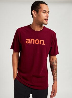 Anon Short Sleeve T-Shirt shown in Mulled Berry