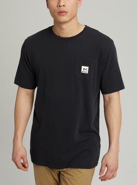 Anon Short Sleeve Pocket T-Shirt shown in True Black