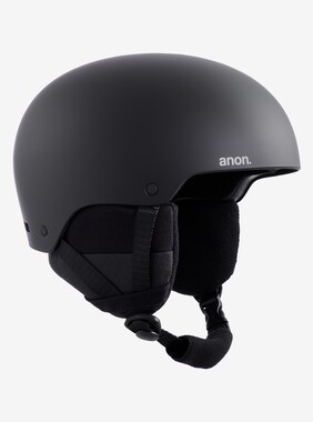 Anon Greta 3 Helmet - Round Fit shown in Black