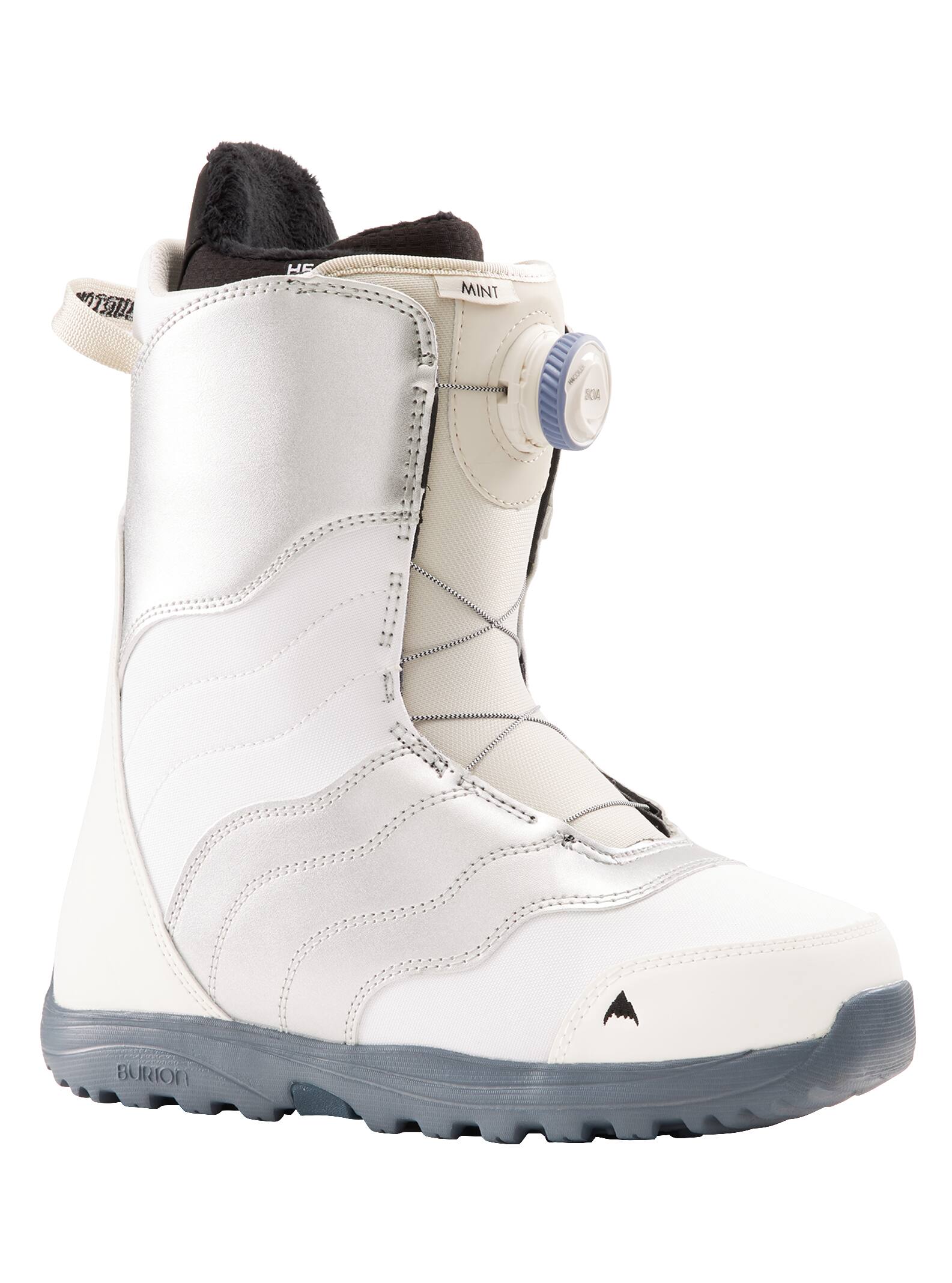 Boa SnowBoard Boots Size 11 easy White/Gray New ladies boa snow board boots 