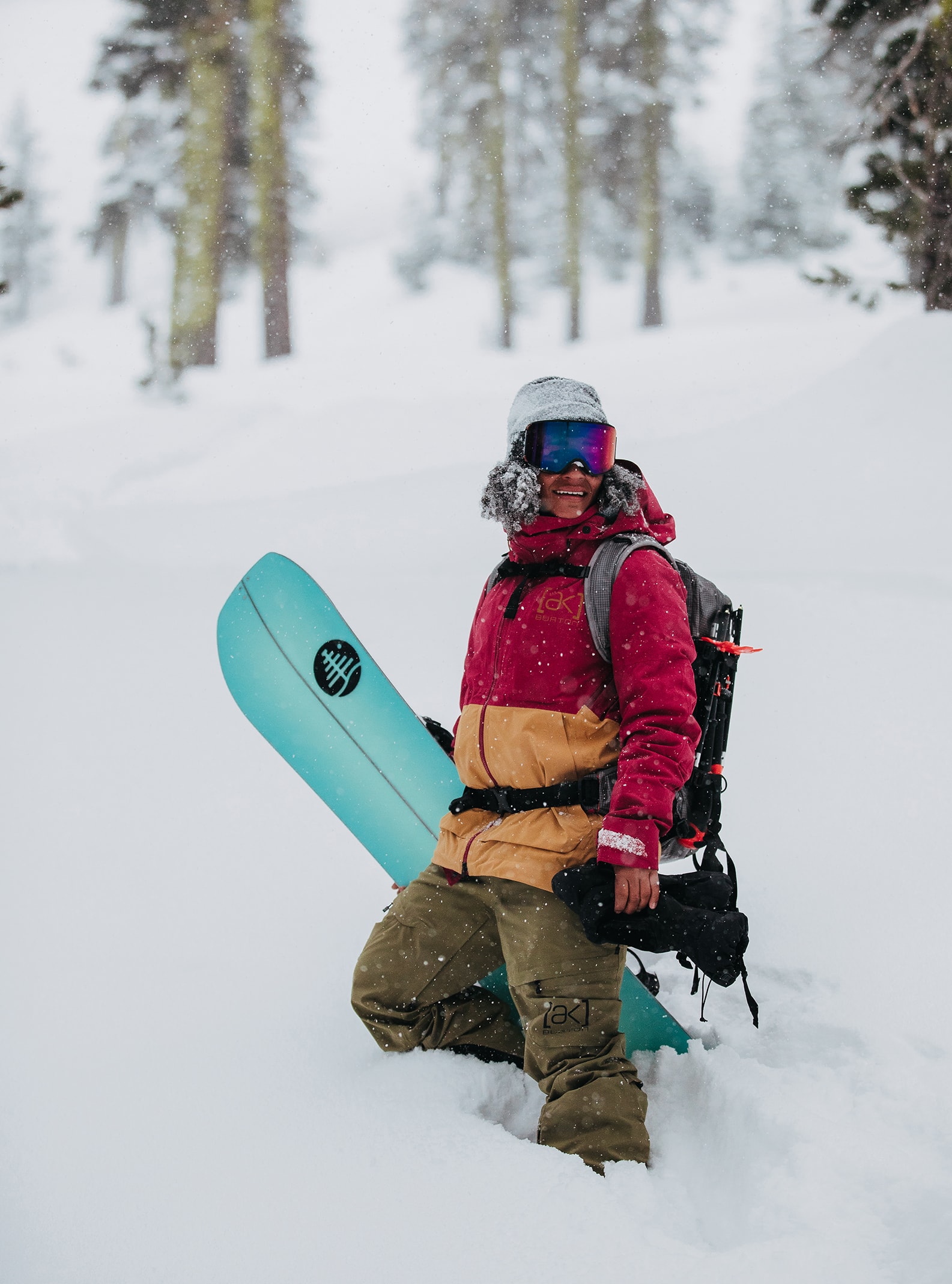 AK Burton Gore-Tex Kimmy Jacket Damen-Snowboardjacke Skijacke Winterjacke Jacke 
