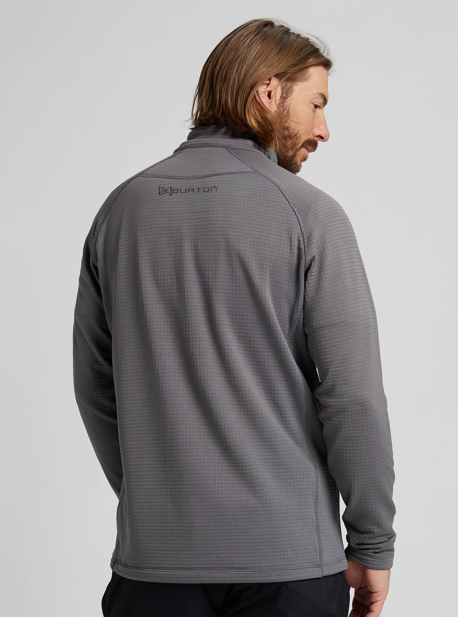 burton ak grid half zip