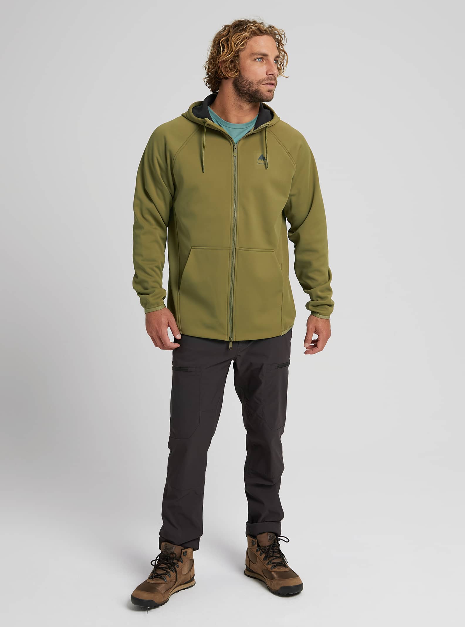 burton fleece jacket