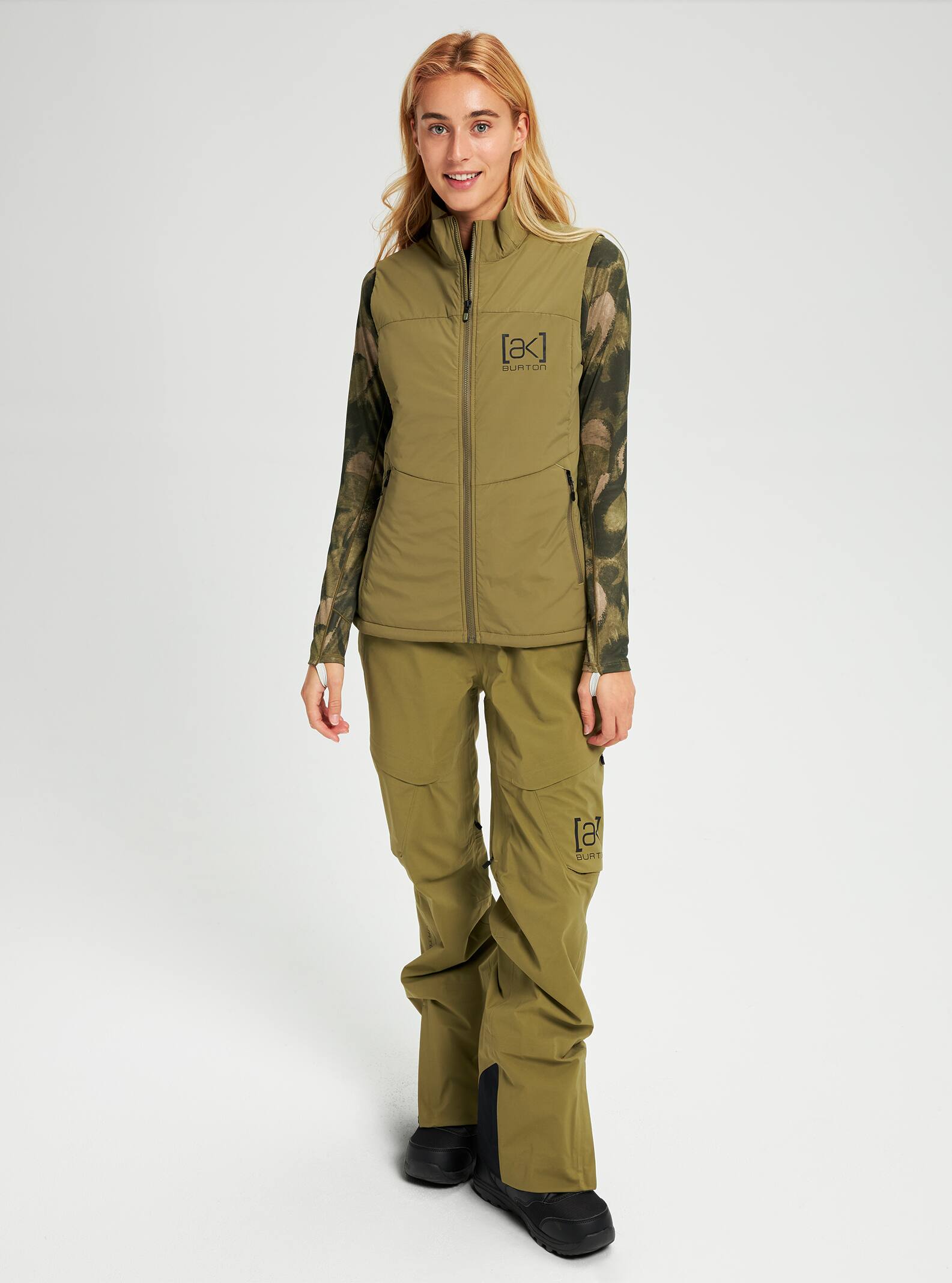 ウィメンズ Burton [ak] ヘリウム ストレッチ インサレーテッド ベスト