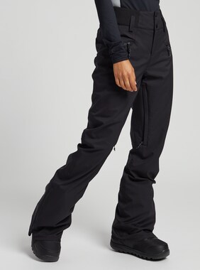 Women's Burton Marcy High Rise Stretch Pant shown in True Black