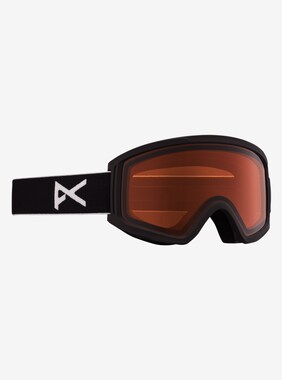 Anon Tracker 2.0 Goggles - Low Bridge Fit shown in Frame: Black, Lens: Amber (55% / S1)
