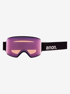 スキー・スノーボードアクセサリー anon. WM3 Anon WM3 Low Bridge Fit Goggles + Lens + Face Mask | Anon Optics