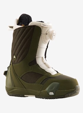 Women's Burton Limelight Step On® Snowboard Boots - Wide shown in Dark Green