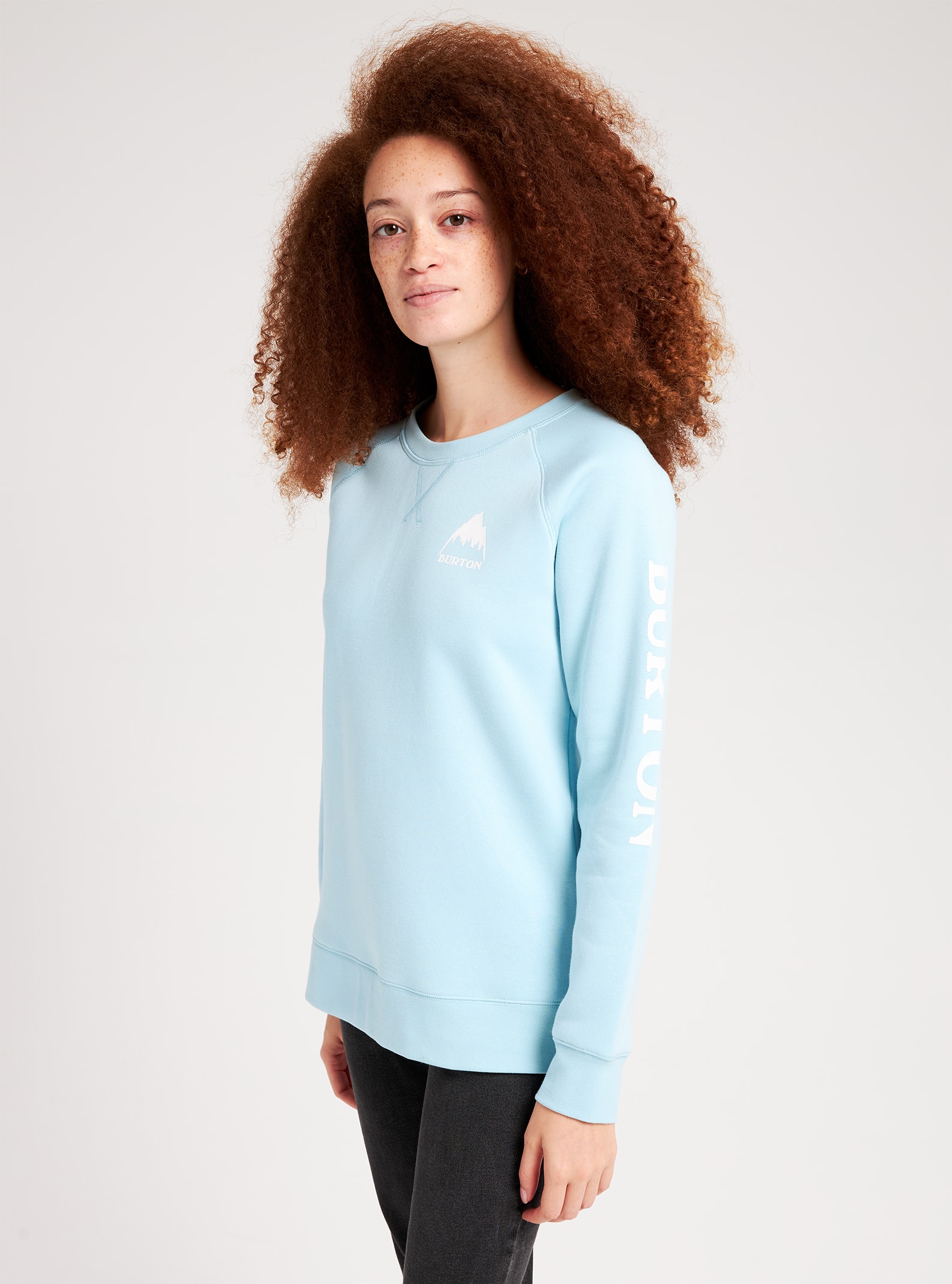 Burton sweatshirt DAMEN Pullovers & Sweatshirts Sweatshirt Print Rabatt 69 % Grau XS 
