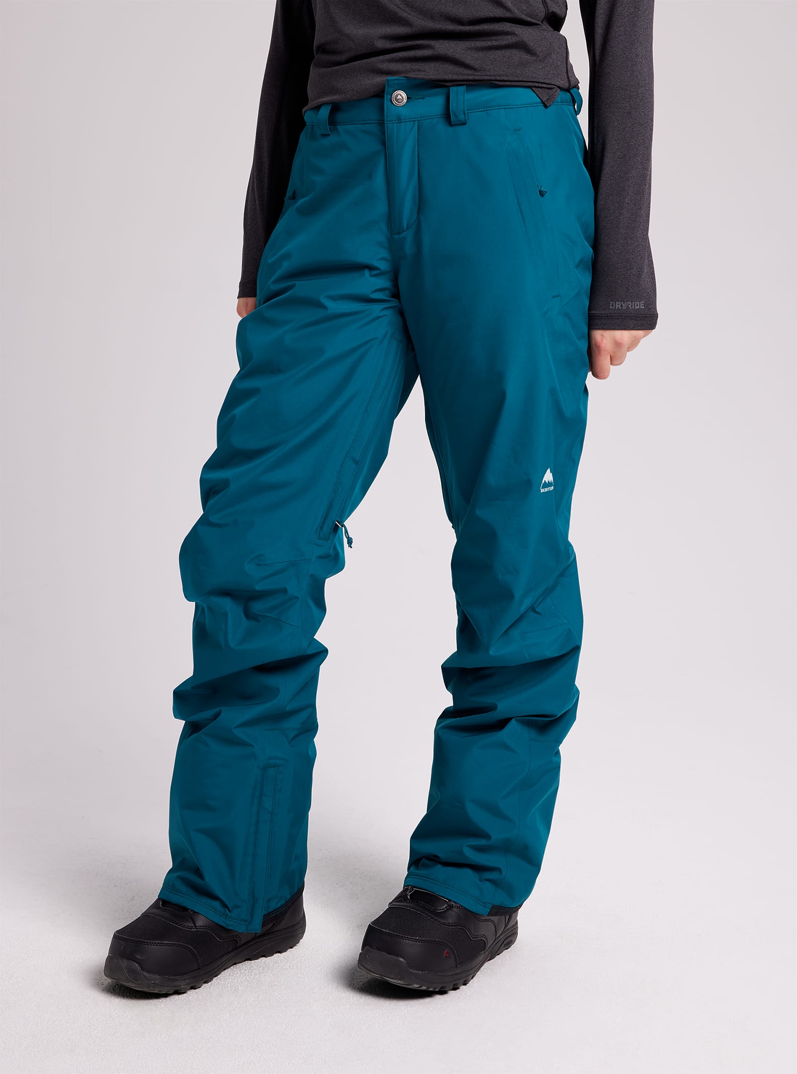 Burton Dryride Gore Tex Vinh Long Adjustable Waist Snowboard Pants Medium  B18