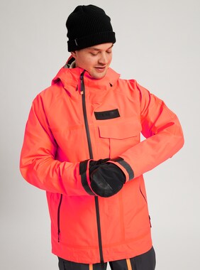 Men's Burton GORE-TEX 3L Breaker Jacket shown in Tetra Orange