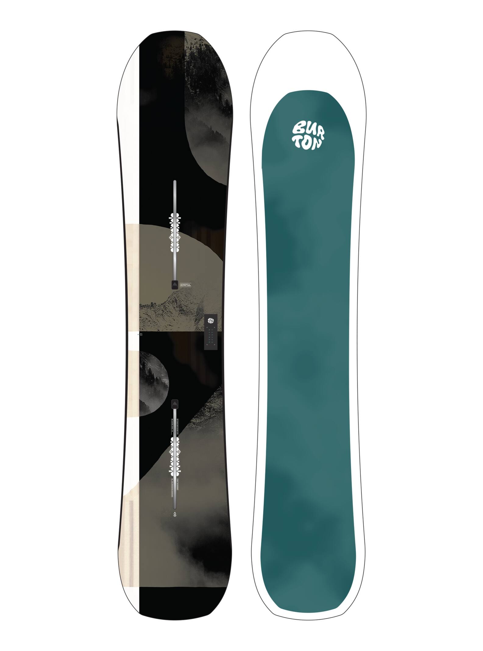 Burton Men's Cartographer Camber Snowboard - 2nd Quality, 154