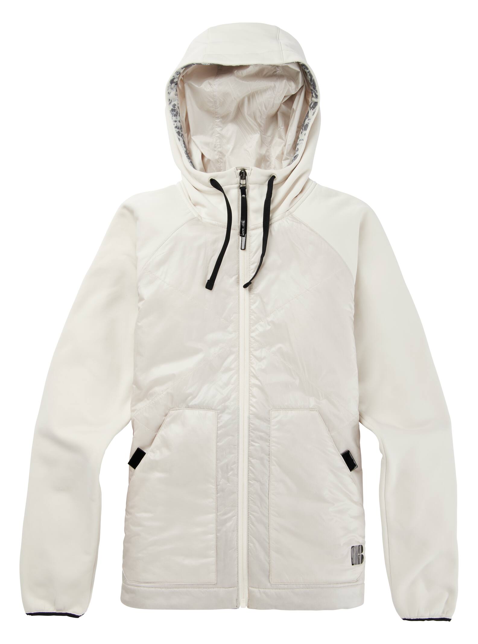 Burton Amora Hybrid-Fleece mit durchgehendem Reißverschluss für Damen, L