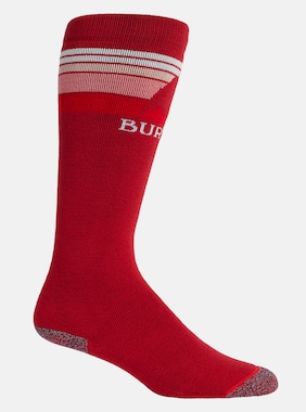 Women's Burton Emblem Midweight Socks shown in Sun Dried Tomato