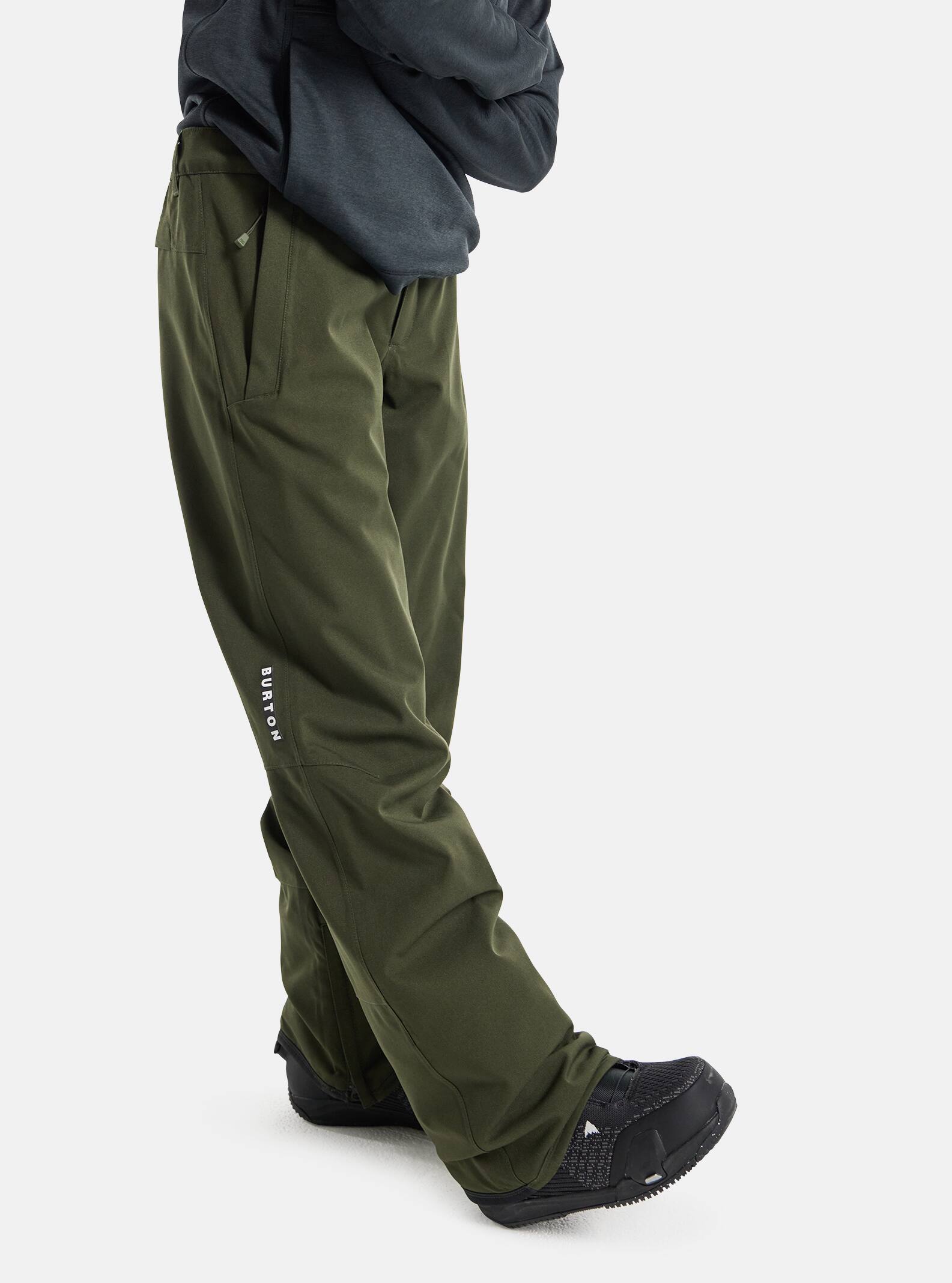 forest green ski pants
