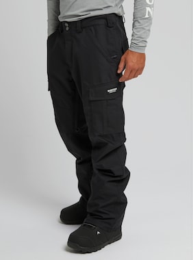 Men's Burton 2L Cargo Pants (Relaxed Fit) shown in True Black