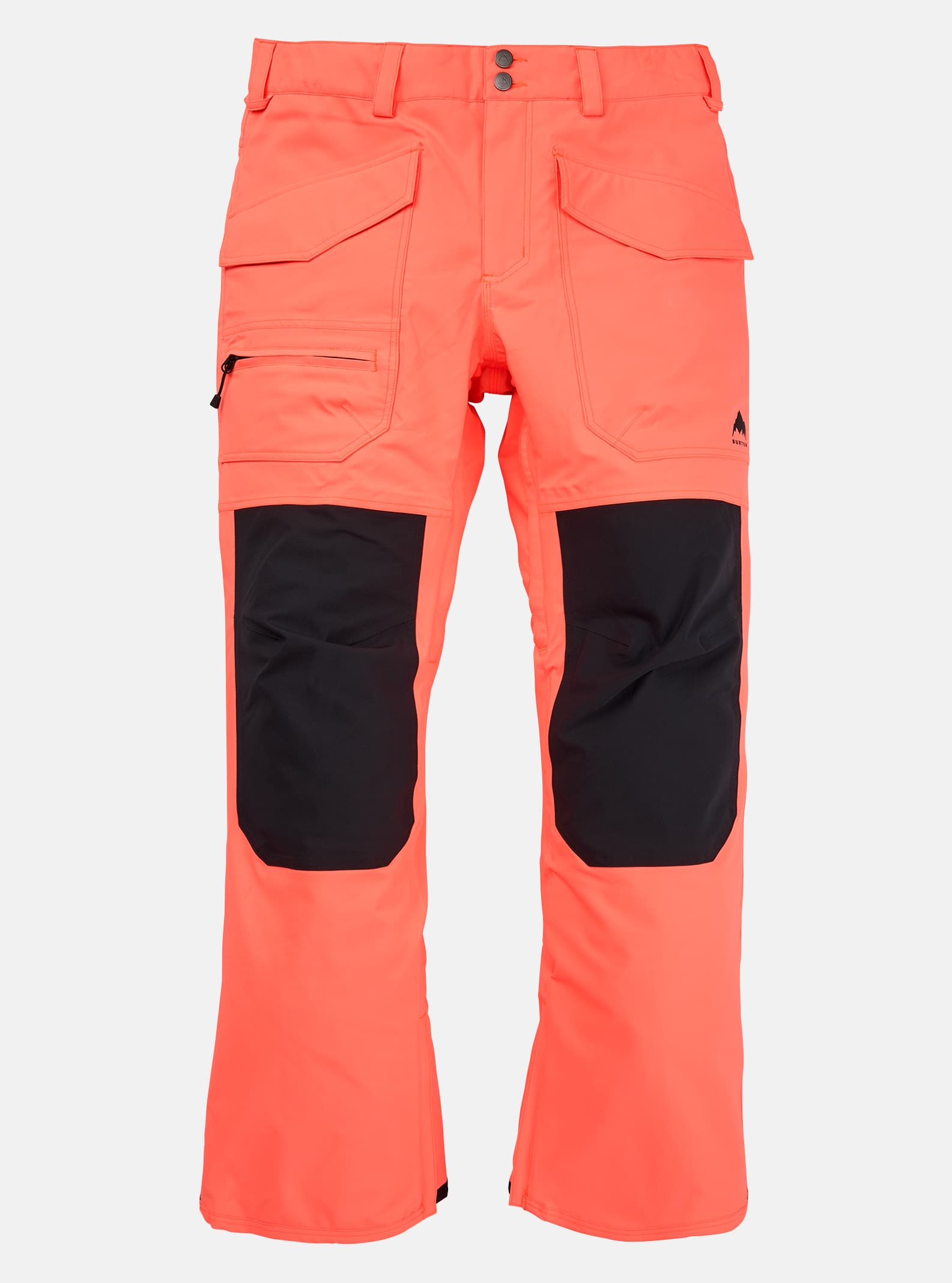 Burton - Pantalon Southside 2 L homme (coupe slim), Tetra Orange / True Black, XL
