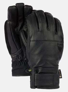 Men's Burton Gondy GORE-TEX Leather Gloves shown in True Black