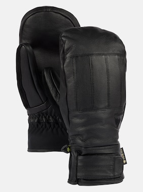 Men's Burton Gondy GORE-TEX Leather Mittens shown in True Black