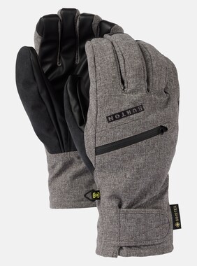 Men's Burton GORE-TEX Under Gloves shown in Gray Heather