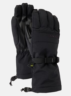Women's Burton Profile Gloves shown in True Black