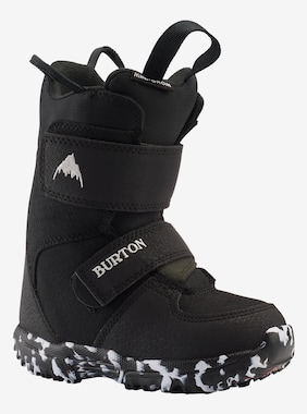 Toddlers' Burton Mini Grom Snowboard Boots shown in Black