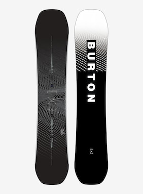 Men's Burton Custom X Camber Snowboard shown in NO COLOR