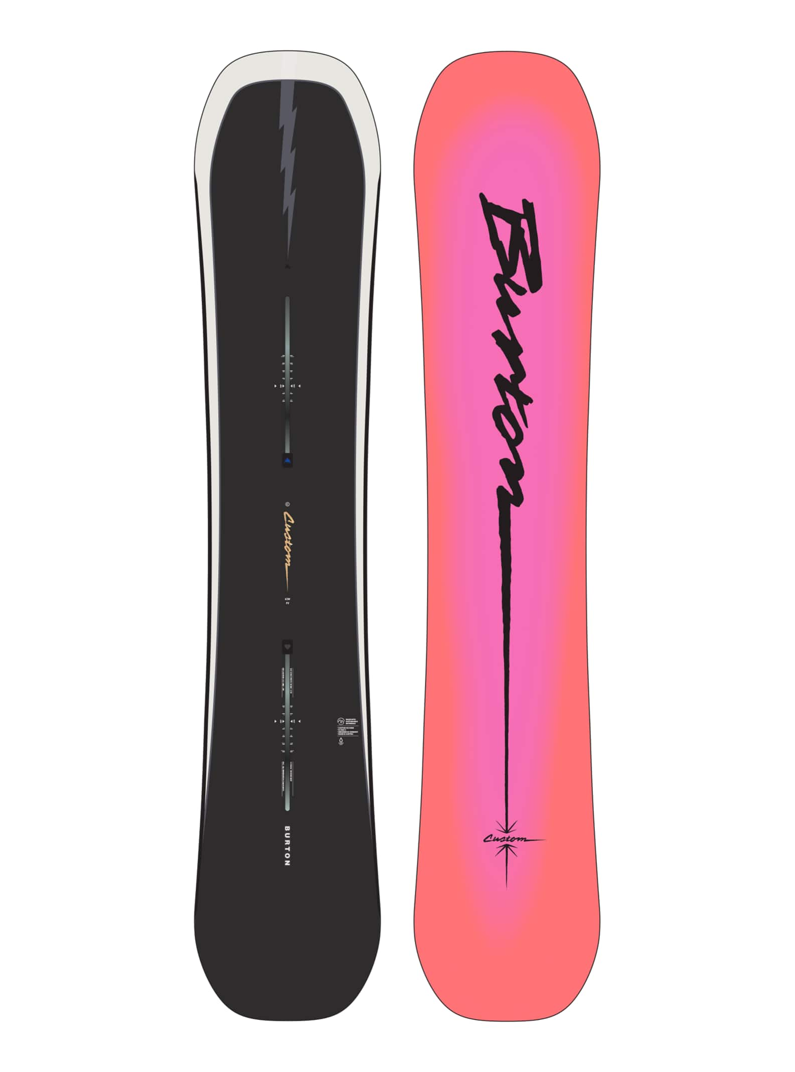 zwemmen namens drinken Men's Custom Flying V Snowboard | Burton.com Winter 2023 US