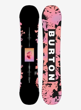 Women's Burton Yeasayer Flying V Snowboard shown in NO COLOR