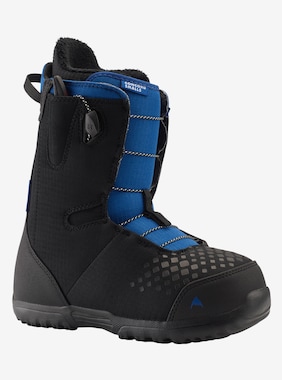 Kids' Burton Concord Smalls Snowboard Boots shown in Black / Blue