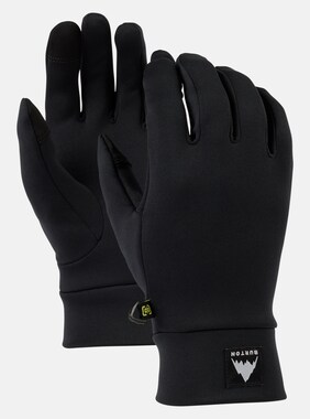Burton Screen Grab® Glove Liner shown in True Black