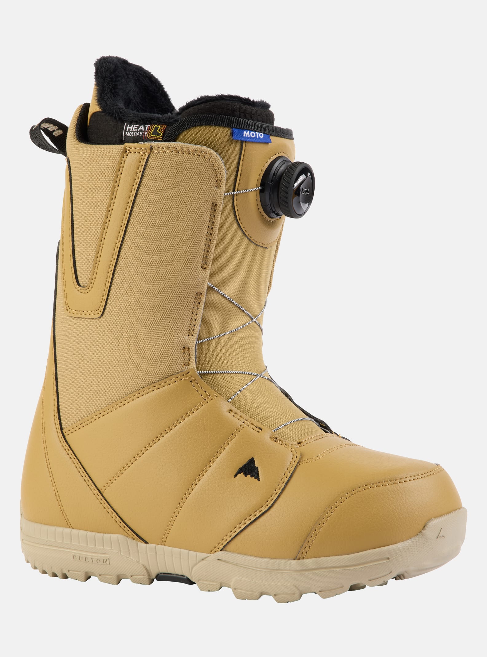 Burton - Boots de snowboard Moto BOA® pour homme, Camel, 10