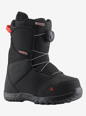 Kids' Burton Zipline BOA® Snowboard Boots shown in Black